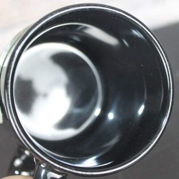 Arizona Coyotes Hockey Team Coffee Mug Black Pewter Raised Logo Heavy Duty EUC - Picture 4 of 6